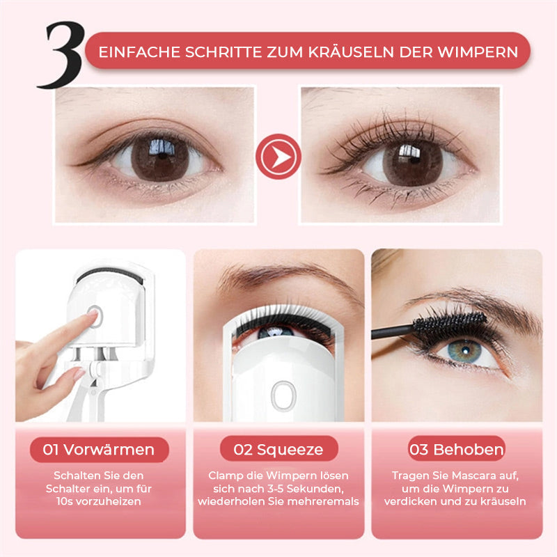 Gluschwein - Neues Aktuaisierender Elektrischer Wimpernwickler