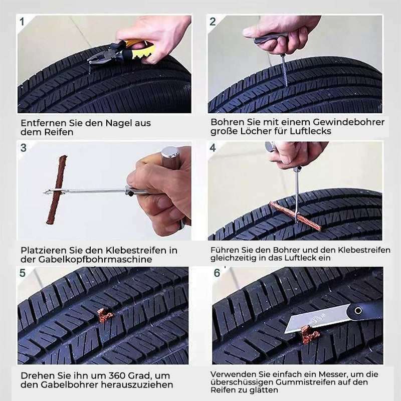 Gluschwein - Reparaturband für Autoreifen