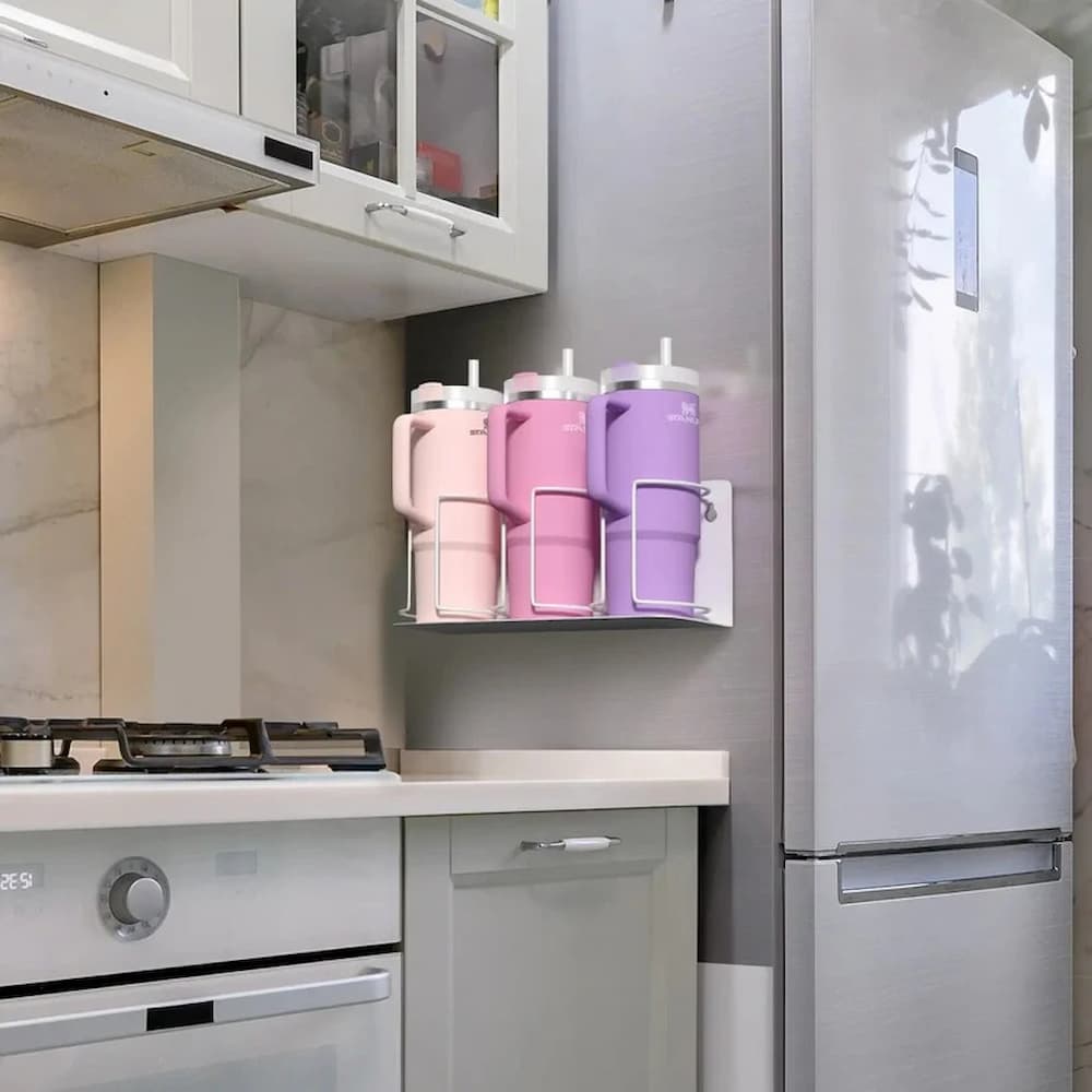 FlaskRack - Magnetischer Tassenhalter — Ihre Lieblingsbecher stets bequem erreichbar