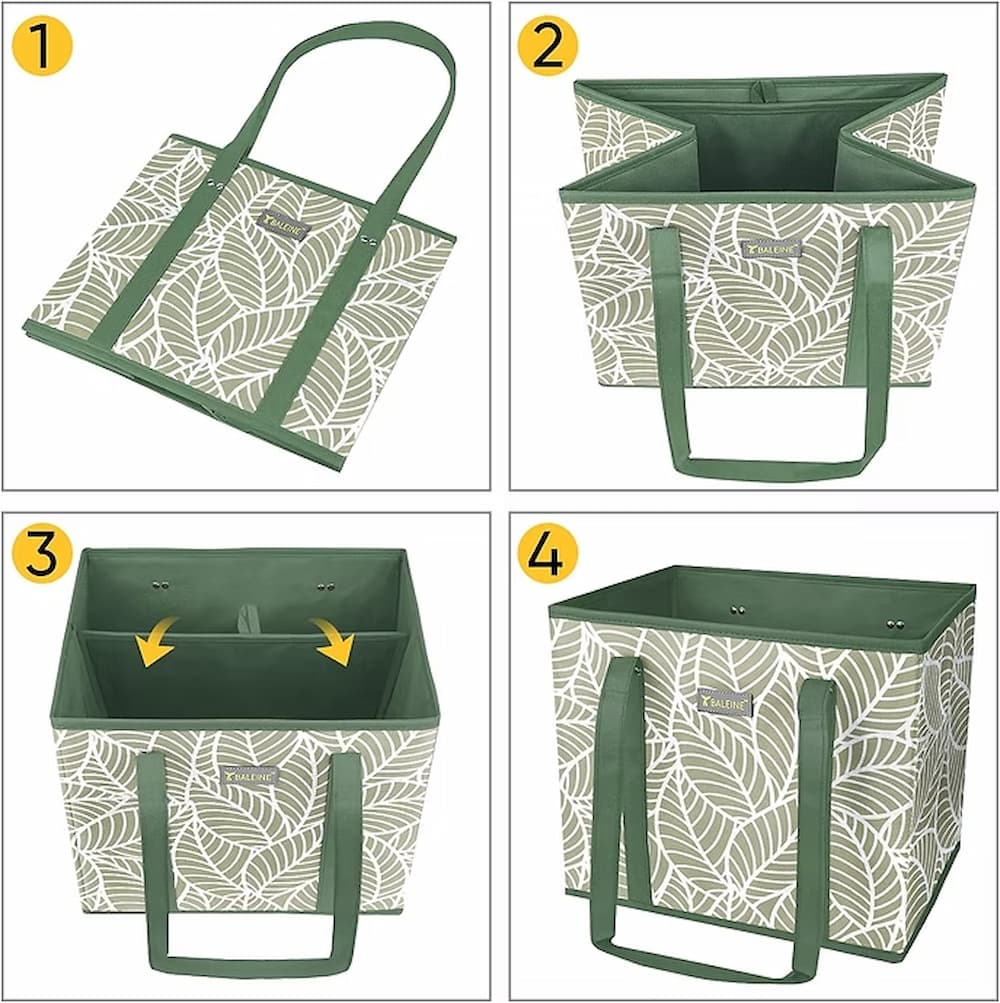 Gluschwein - Foldable Tote - Faltbare Tragetasche mit verstärktem Boden