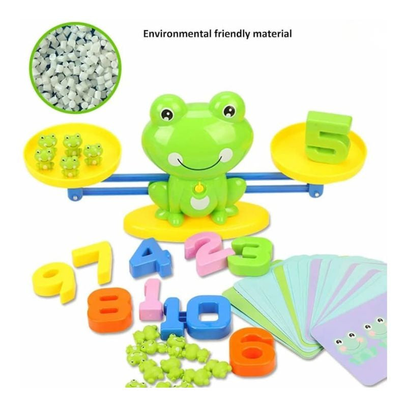 NumberScale - Frosch-Balance-Spielzeugset