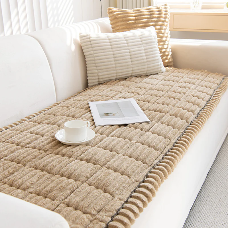 Gluschwein - Sofa Mat - Gestepptes Cord-Sofakissen | Ideal für Haustiere