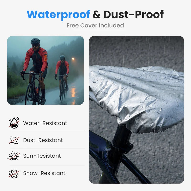 GelCover - Druckentlastender Fahrradsattel — Entlastet zuverlässig & dämpft Vibrationen