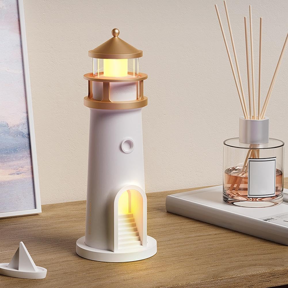 LightHouseLamp - con proyección de la luna