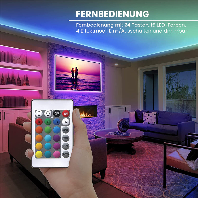 Gluschwein - TV-Hintergrundbeleuchtung LED-Streifen