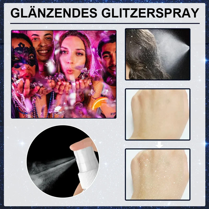 Gluschwein - Glitzer-Pailletten-Spray