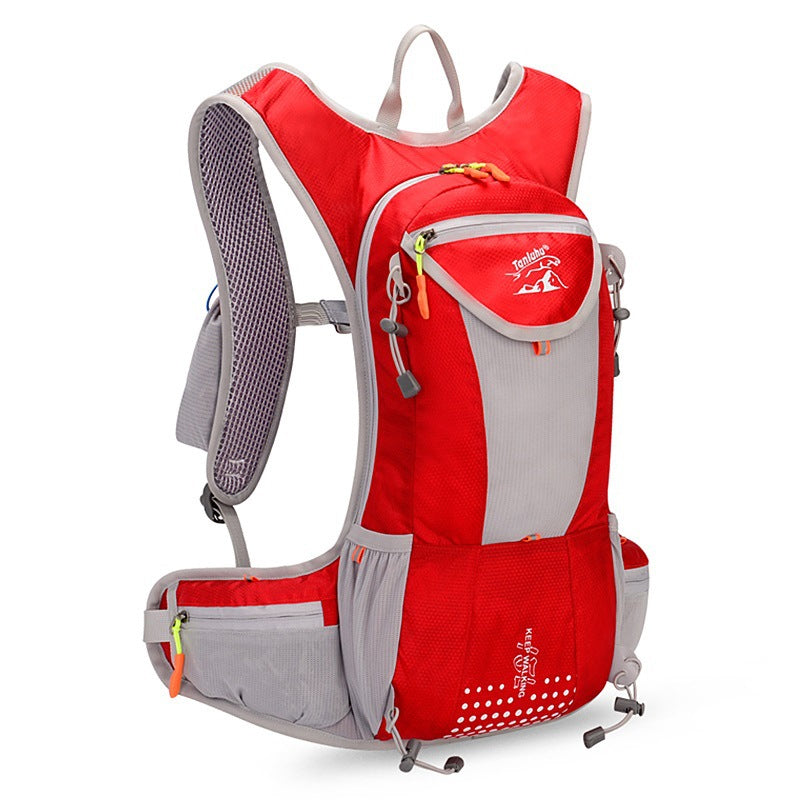 Gluschwein - Outdoor Leichte Und Atmungsaktive Rucksack-Fahrradtasche Rot