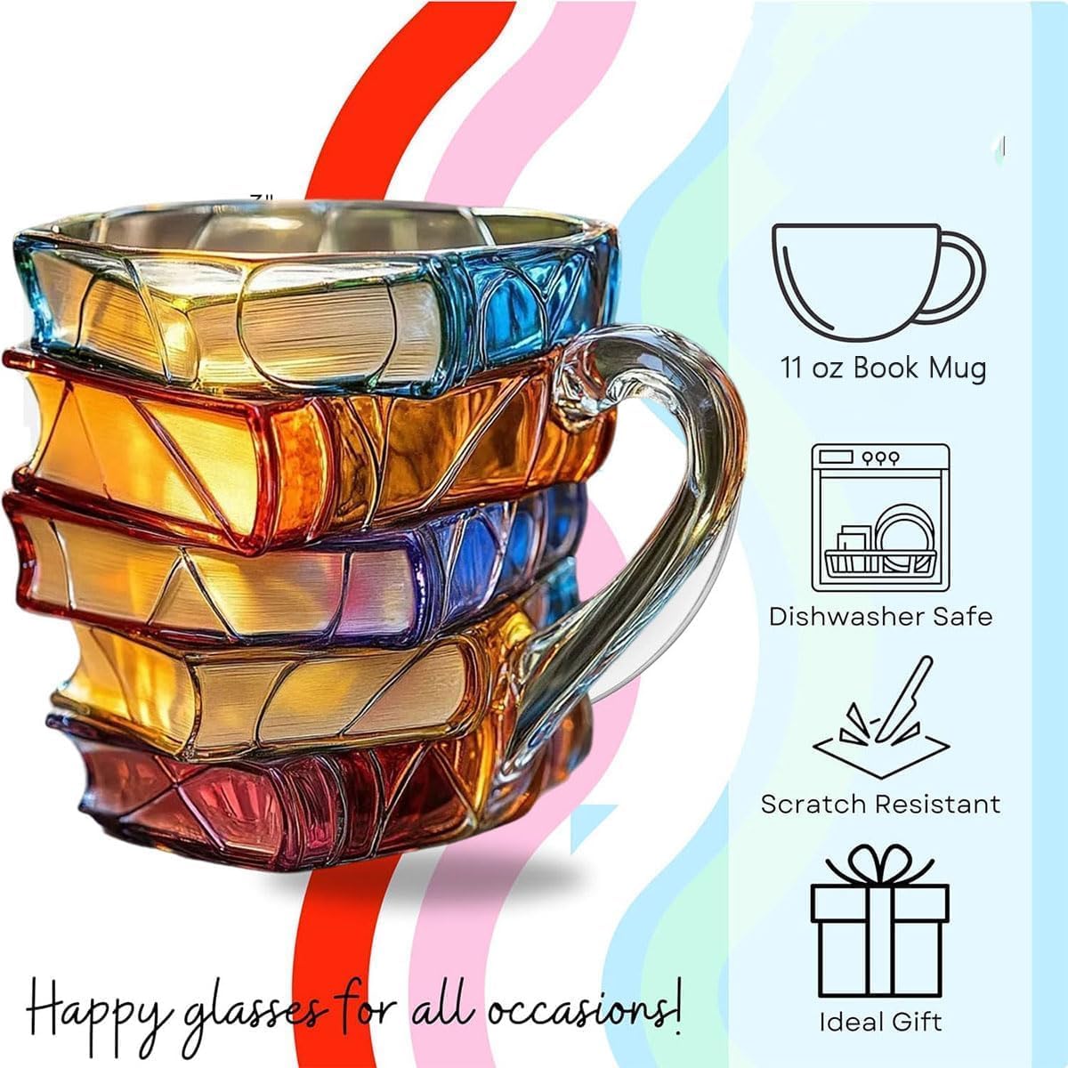 Gluschwein - BookMug - Die perfekte Tasse für Buchliebhaber