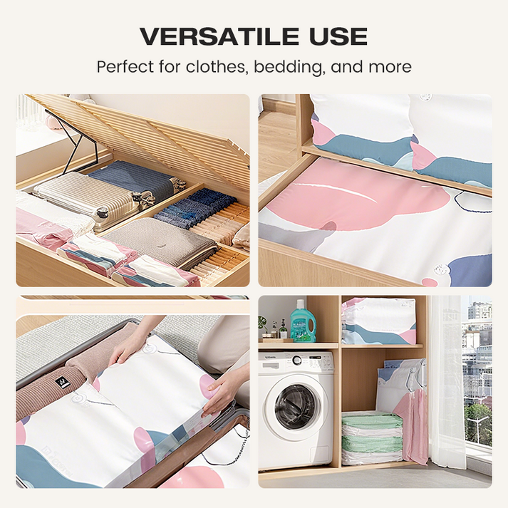 Storage Bags - Große Vakuum-Kompressionsbeutel ohne Pumpe
