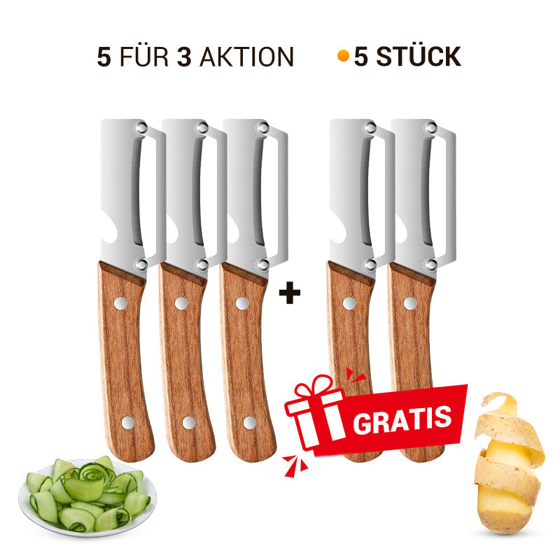 Gluschwein - 🥕 2+1 GRATIS! 🔥 Multifunktionaler Gemüseschäler für Die Küche – Edelstahlklinge, Ergonomischer Griff & Ideal Zum Schälen Von Obst & Gemüse ✨