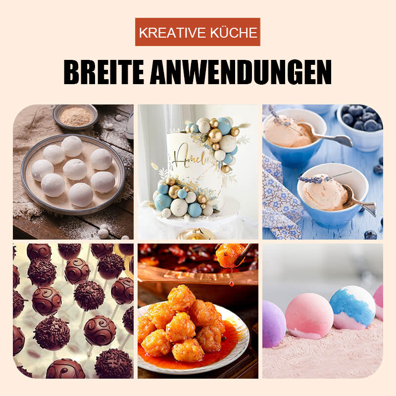 Gluschwein - Kreative Küche Dreifach-Fleischbällchen-Hersteller