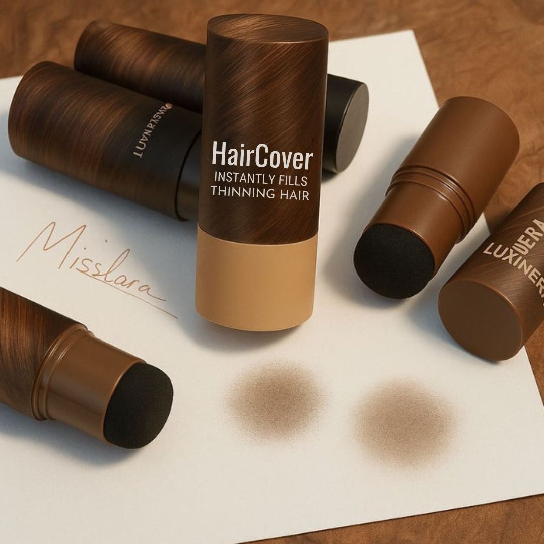 HairCover - Füllt dünner werdendes Haar sofort für einen vollen, natürlichen Look auf [1+1 GRATIS]