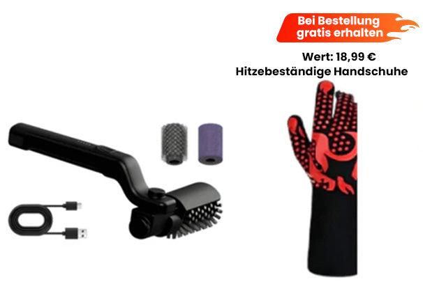🔥🔥🍖 50% Rabatt - nur €54,99  ⚡️Kabelloser elektrischer Grillbürstenreiniger🍔Es gibt derzeit auch günstige Kombi-Angebote💪