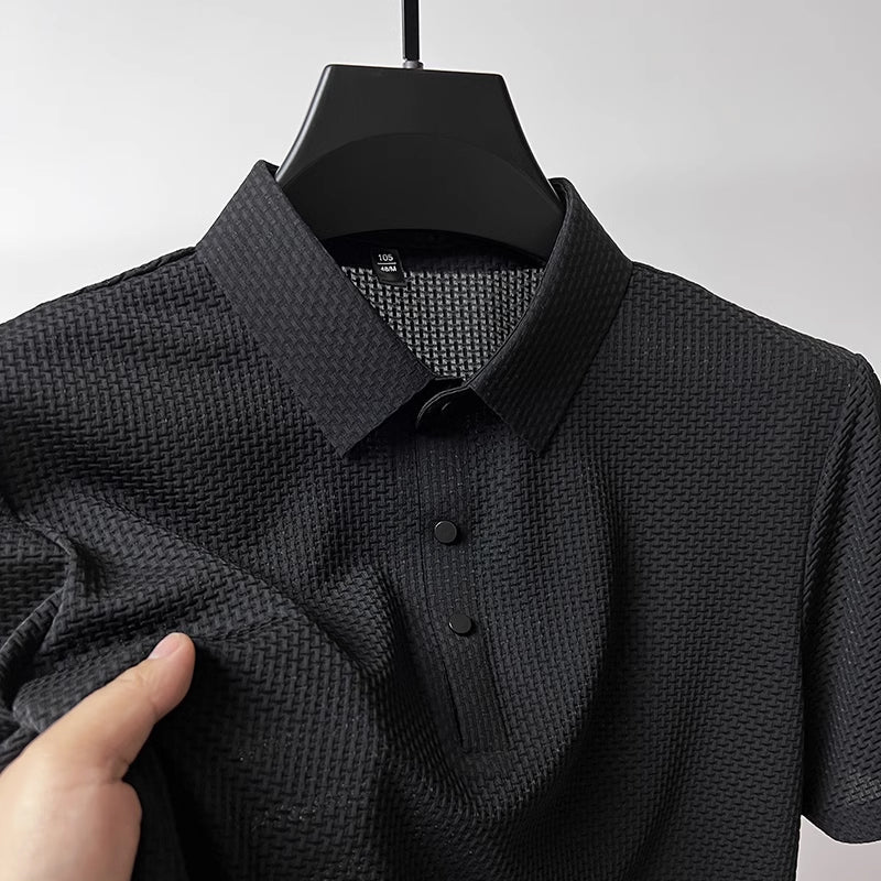Gluschwein - Mesh Ice Silk Short Sleeve T-shirt Polo Shirt