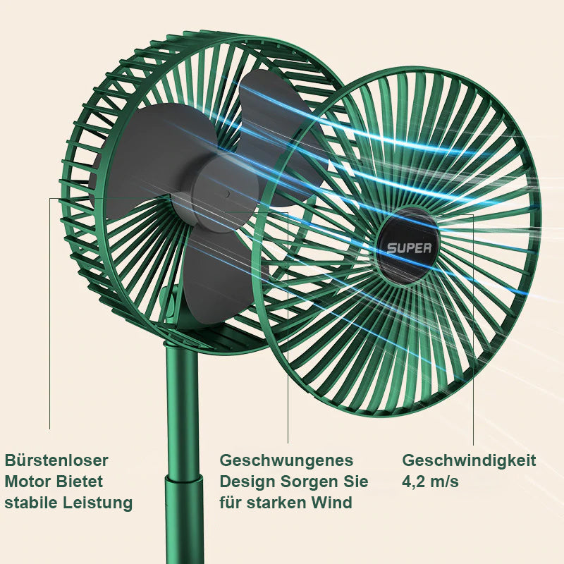 Gluschwein - Mini-Teleskop-Faltventilator