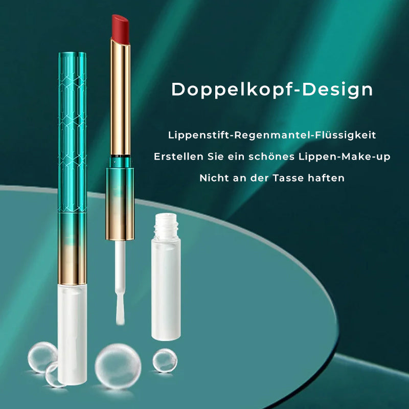 Gluschwein - Doppelkopf-Regenmantel-Lippenstift