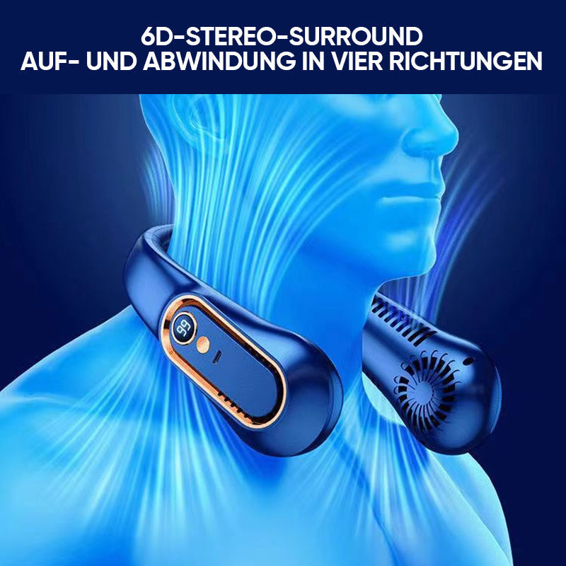 Gluschwein - Nackenventilator, wiederaufladbarer USB-Lüfter