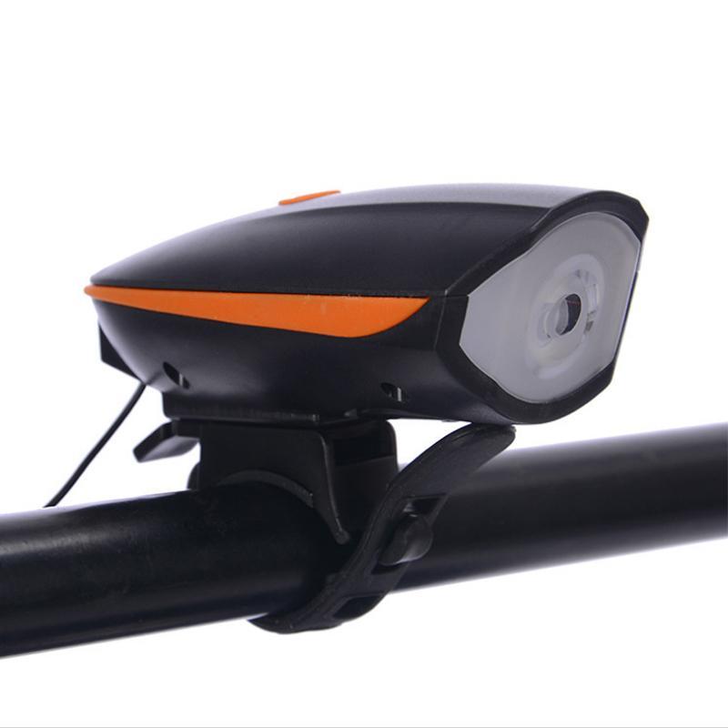 Gluschwein - Fahrrad-USB-Ladehorn-Frontlicht Orange