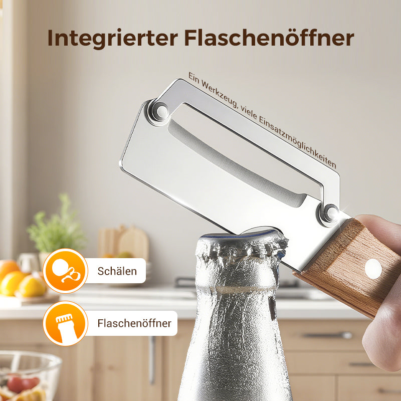 Gluschwein - 🥕 2+1 GRATIS! 🔥 Multifunktionaler Gemüseschäler für Die Küche – Edelstahlklinge, Ergonomischer Griff & Ideal Zum Schälen Von Obst & Gemüse ✨