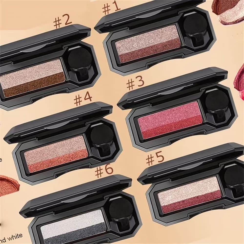 Gluschwein - Glamour Eyeshadow - Perfekte zweifarbige Lidschattenpalette