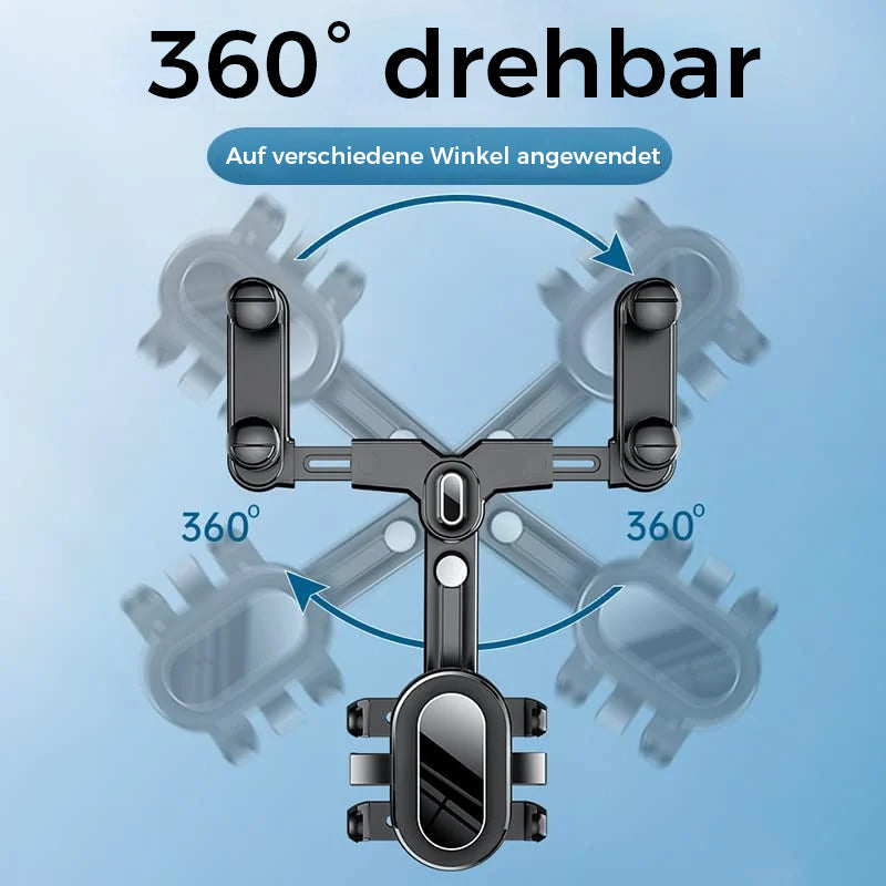 Gluschwein - Dreh- und versenkbarer Handyhalter für Autos