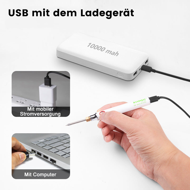 Gluschwein - USB tragbares elektrisches Lötkolben-Set