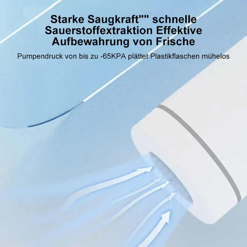 Gluschwein - 4 in 1 tragbares elektrisches Vakuumversiegelungsgerät