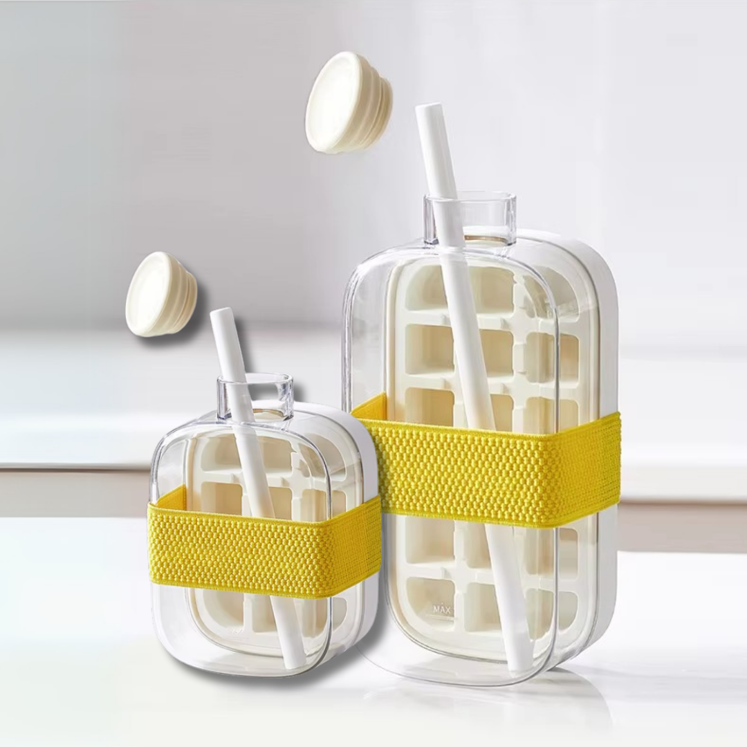 IceCube - 2-in-1 Eisschale & Flasche