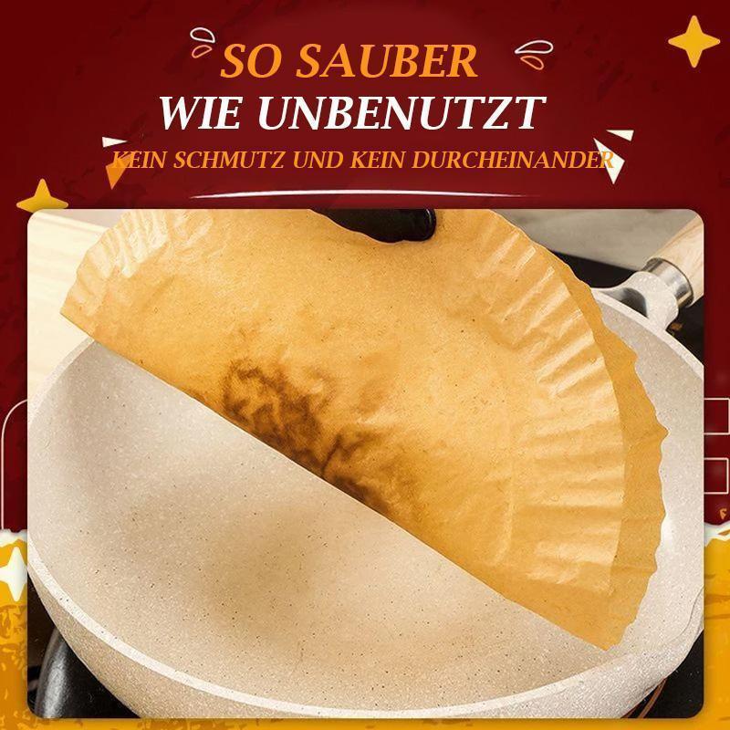 Gluschwein - Heißluftfritteuse Einweg-Papiereinlage（50 Stück）