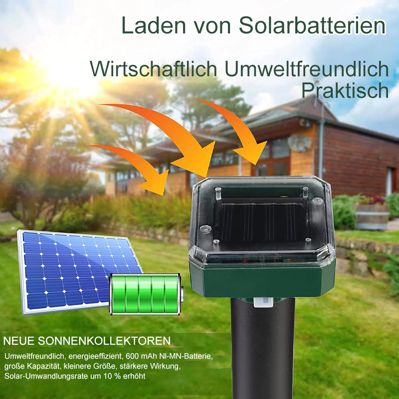 Gluschwein - Solarbetriebener Mäuse-Nagetier Vertreiber