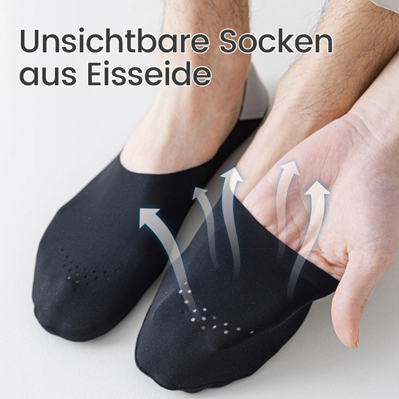 Gluschwein - Atmungsaktive, rutschfeste Socken aus Eisseide