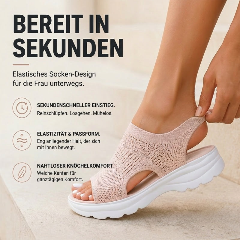 🔥🔥 Atmungsaktive Plateau-Sandalen aus Mesh für Damen