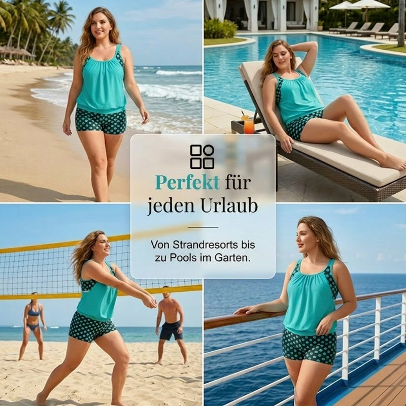 🏖️ Heißer Sommer – 50% RABATT 👙 Zweiteiliges Damen-Bikini-Set mit Polka-Dots