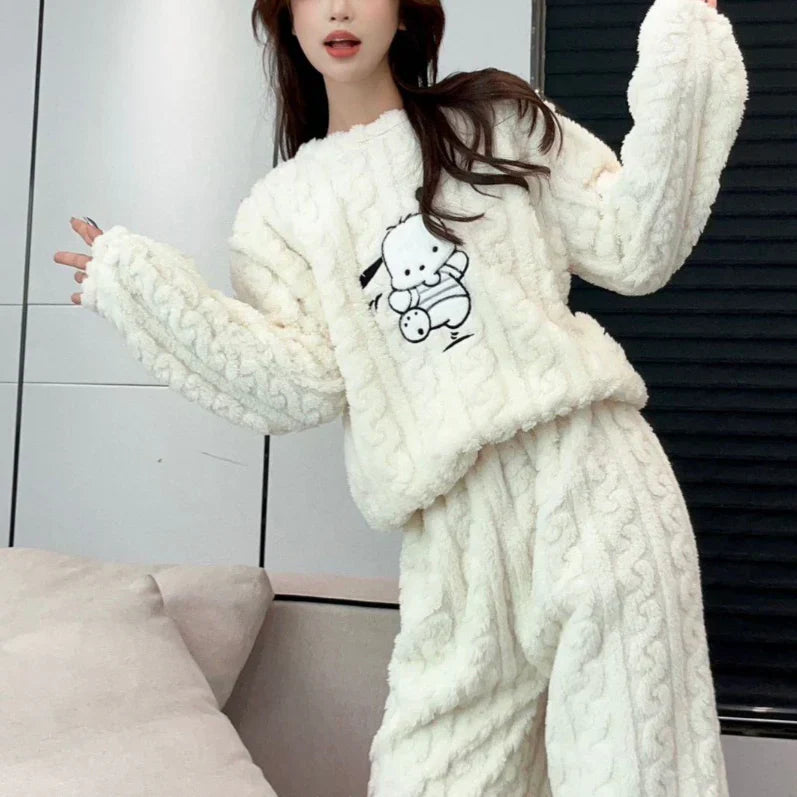 CozySleep - Bequemer Fleece-Pyjama für Frauen | 50% Rabatt