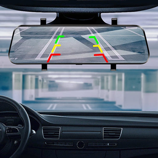 ⏰【Nur für kurze Zeit: 50 % Rabatt】👁️10-Zoll-Rückfahrkamera & Dashcam mit vollem Touchscreen – 1296P HD-Nachtsicht, Dual-Objektiv – ideal für sicheres Fahren & Parken🚗📹