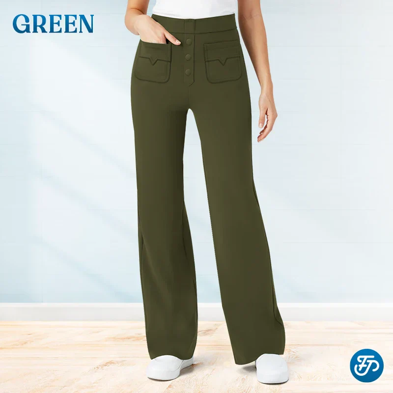 🔥Letzter Tag 50% RABATT🔥2026 NEUE Damen Casual High Waist Stretch Hose