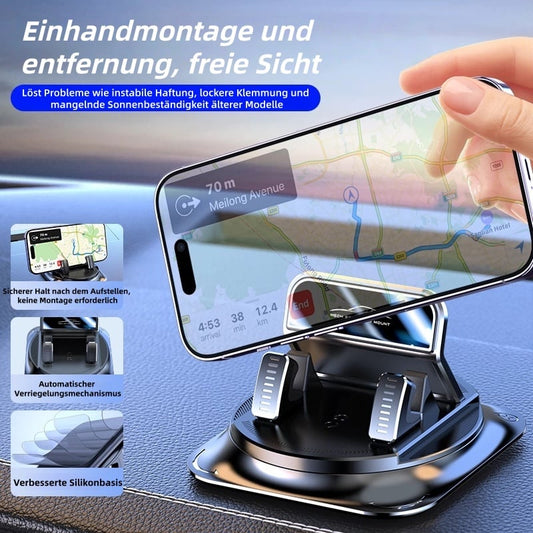 Gluschwein - 📱 50% RABATT! 🚗 Autotelefonhalterung – 360° Drehbar, Vollständig Einstellbarer Winkel & Stabilität Auch Auf Holprigen Straßen Für Jedes Telefon 🔄