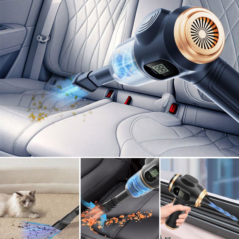 Kabelloser Handstaubsauger für das Auto
