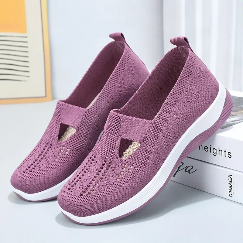 Gluschwein - 🔥Damenschuhe, bequeme, atmungsaktive, rutschfeste orthopädische Wanderschuhe für Menschen mittleren Alters und ältere Menschen