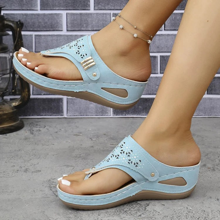 Tiara | Sandales compensées élégantes