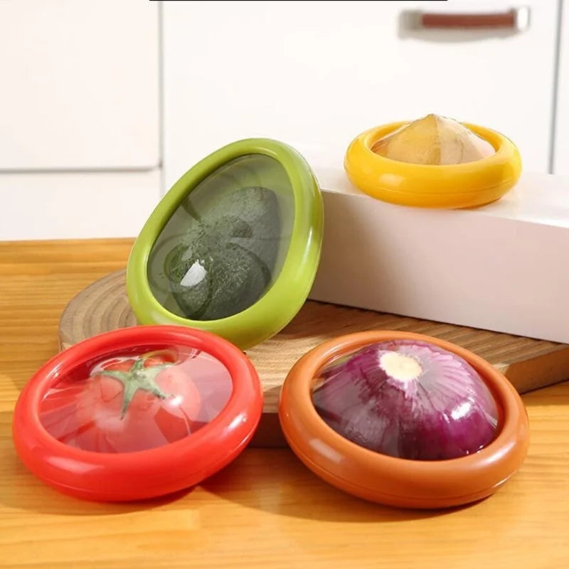 Tapas FlexiSeal: ¡mantenga sus frutas y verduras crujientes y vivas durante días! 