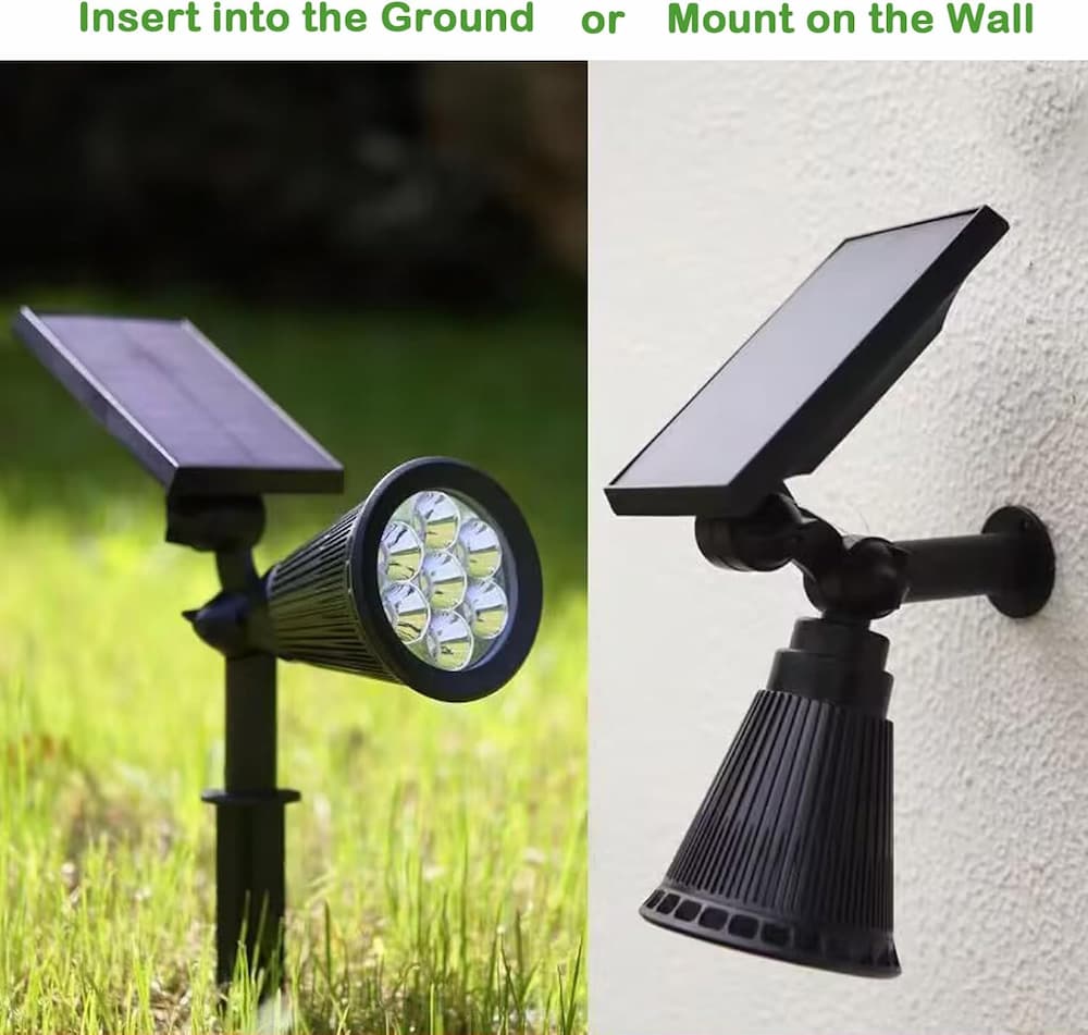 Garden Spotlight - Solarbetriebenes Gartenstrahler