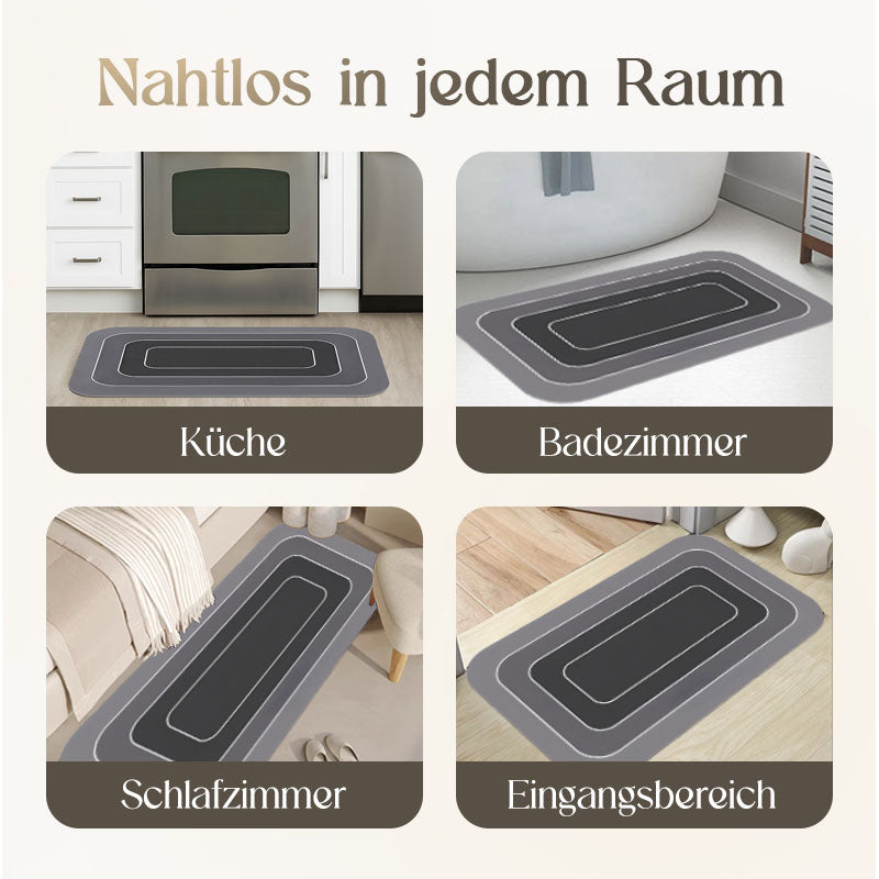 💎 50% ANGEBOT! 💎 Rutschfeste & Super Saugfähige Teppiche: Sicher & Trocken für Jeden Raum