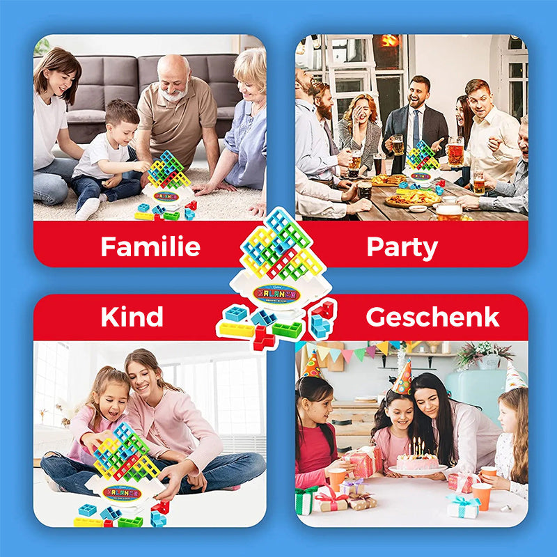 Gluschwein - 🔥👨‍👩‍👧‍👦Schaukelstapel hoch Kinder-Balance-Spielzeug