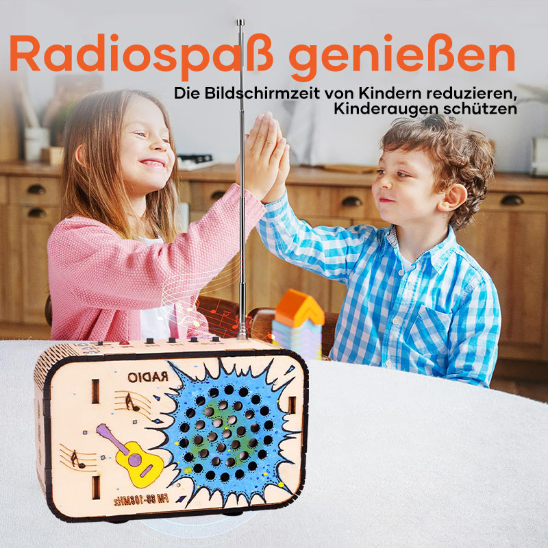 Gluschwein - Kinder-Bastelradio-Modell