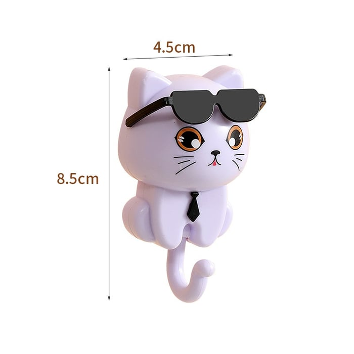 CoolCatHook - Sonnenbrille Katze Schlüsselhaken