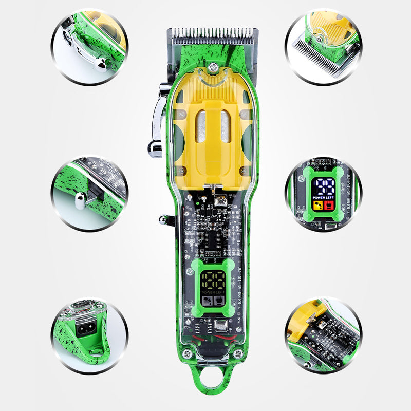 Gluschwein - Klarer Gehäuse Zero-Gap Präzisionsrasierer