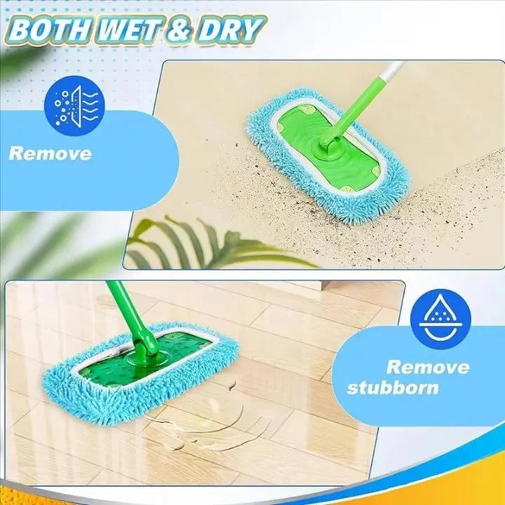 ShenaPads - Chenille Ersatzpads für Bodenwischer [5er-Set]