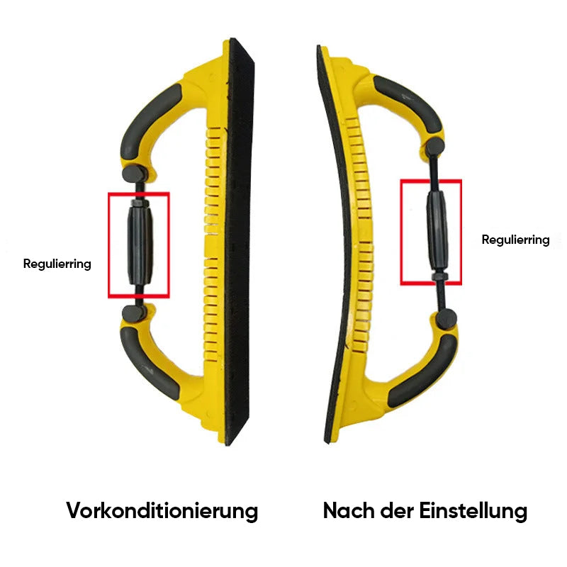 Gluschwein - Verstellbarer Longboard Handschleiffeilenblock Handschleifer