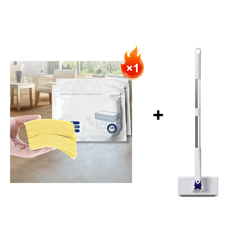 Gluschwein - ✨ Wasserlösliche Bodenreinigungstücher, 30 Stück – Kein Abmessen, glänzende Böden – Über 50.000 verkauft – praktisch, schnell & streifenfrei für alle Böden 🏠